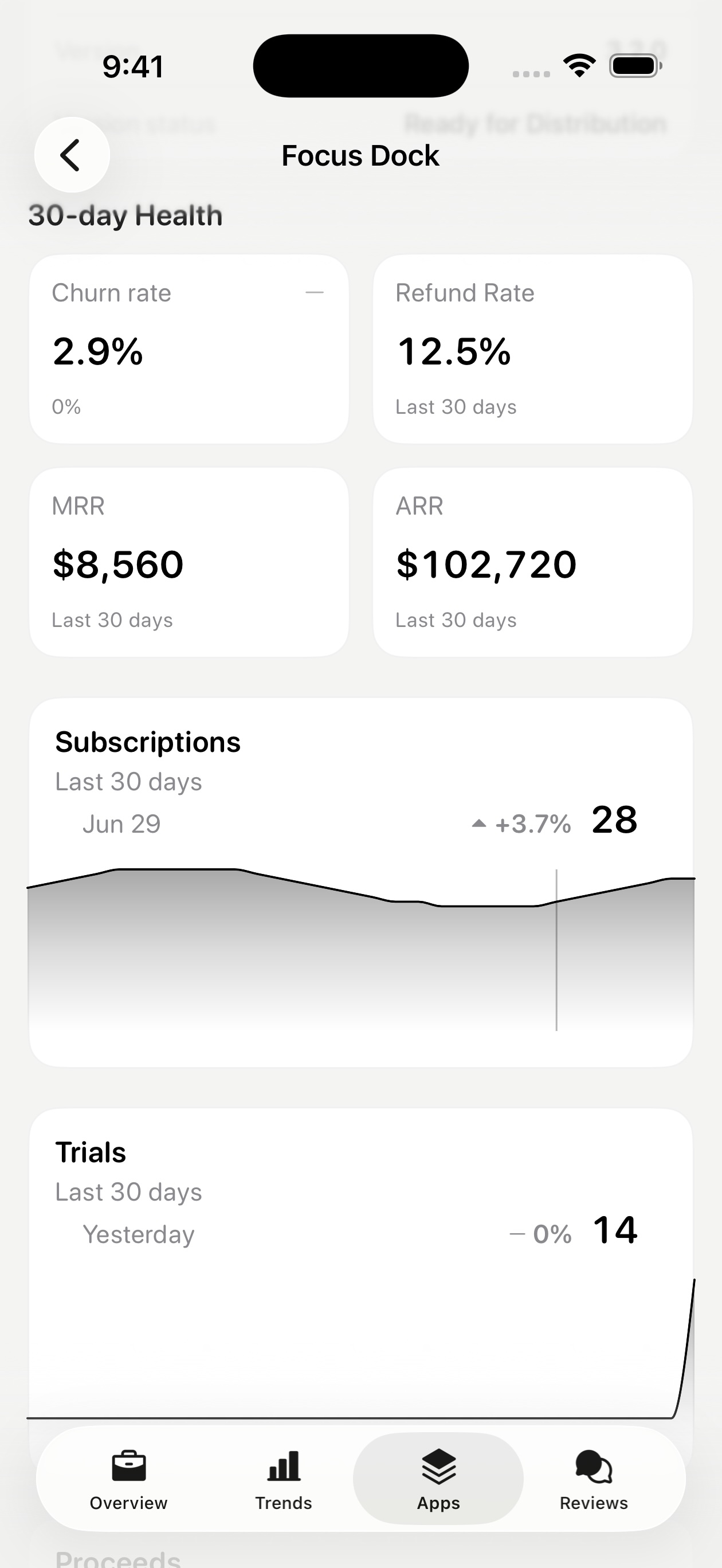App details